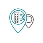 Distribuição das entidades de serviço social situadas nas habitações económica